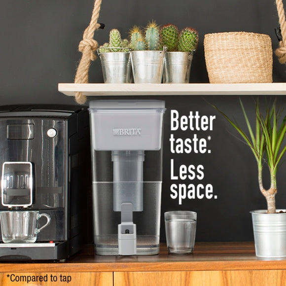 Ultramax Water Filter Dispenser, 18 Cup - Gray