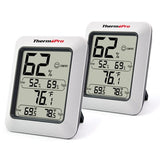 2 pack, Indoor Thermometer Humidity Monitor Weather Station