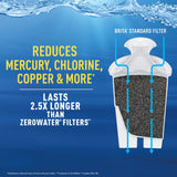 Ultramax Water Filter Dispenser, 18 Cup - Gray