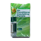 Window A/C Insulating Panels 18" x 9" Weather Stripping 2-Pack