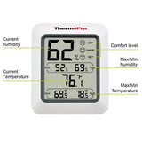 2 pack, Indoor Thermometer Humidity Monitor Weather Station
