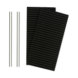 Window A/C Insulating Panels 18" x 9" Weather Stripping 2-Pack